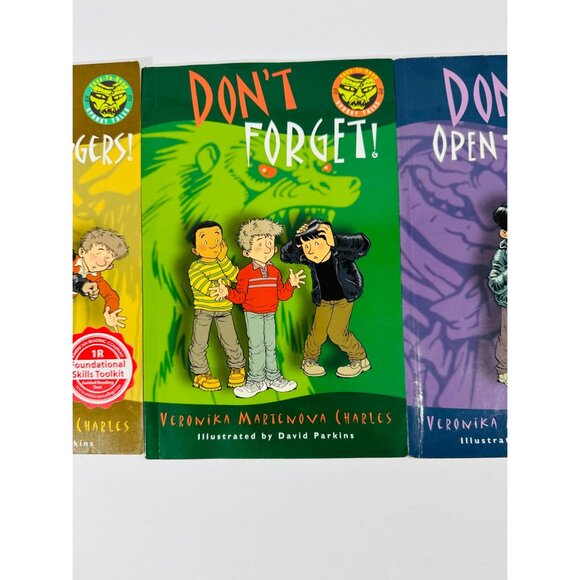 Easy to Read Spooky Tales Dont Talk To Strangers! Dont Forget! Dont Open The Doo - Picture 4 of 8
